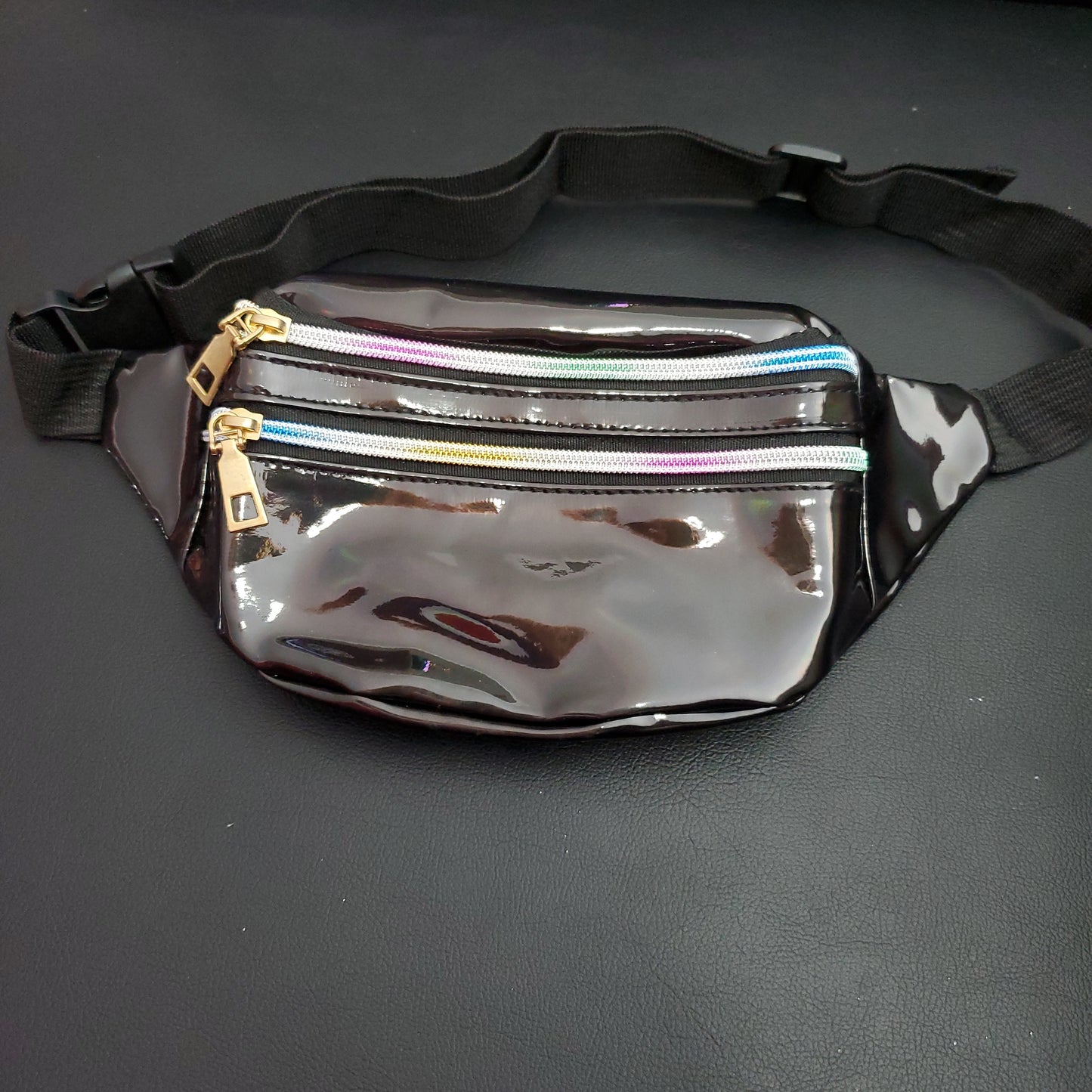 Holographic fanny pack