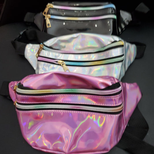 Holographic fanny pack